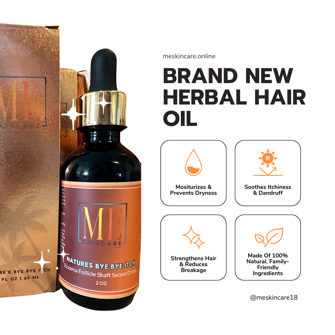 Scalp & Hair Oil – Supports Dry, Itchy, Flaky Scalps