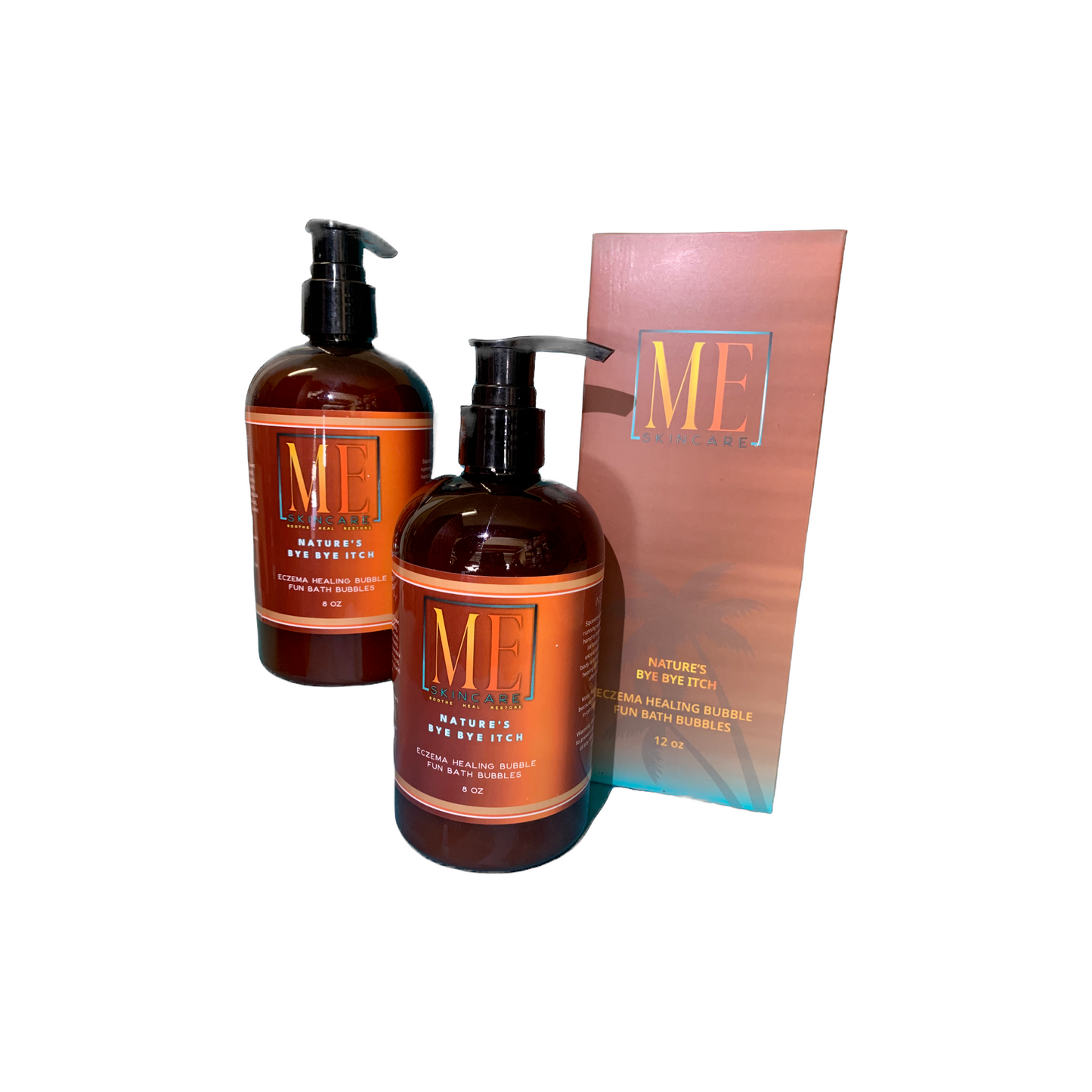 Nature's Bye Bye Itch: Eczema-Safe Bubble Bath Soak